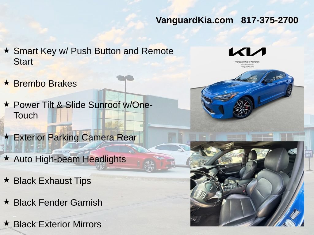 Used 2023 Kia Stinger GT-Line w/ Sun & Sound Package AWD/4WD image 12