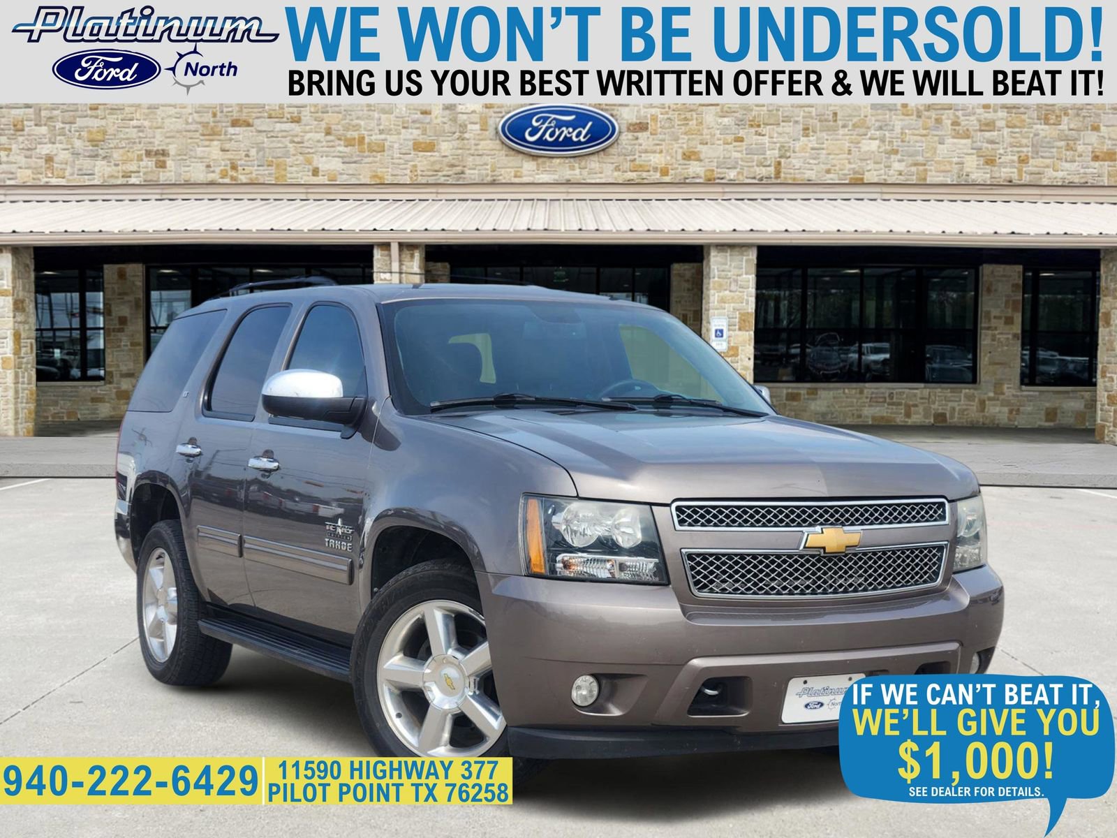 Used 2014 Chevrolet Tahoe LT w/ Texas Edition
