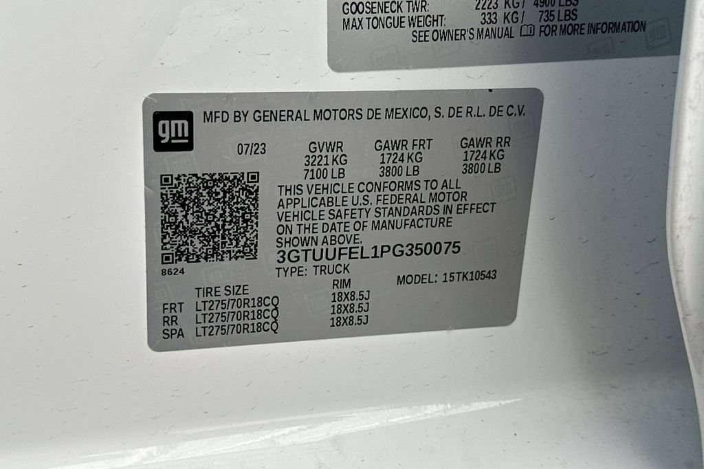 Used 2023 GMC Sierra 1500 AT4X w/ AT4X AEV Edition AWD/4WD image 32