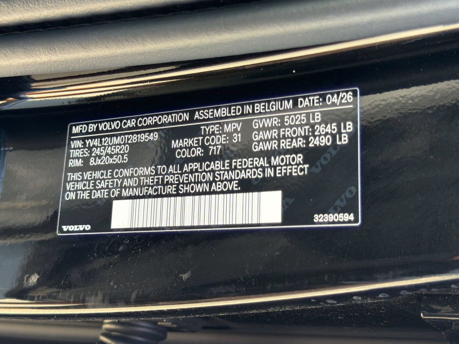 New 2026 Volvo XC40 B5 Ultra w/ Climate Package AWD/4WD image 27