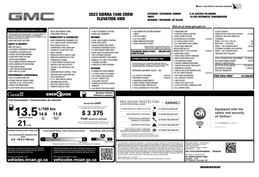 Certified 2023 GMC Sierra 1500 Elevation w/ Preferred Package AWD/4WD image 33