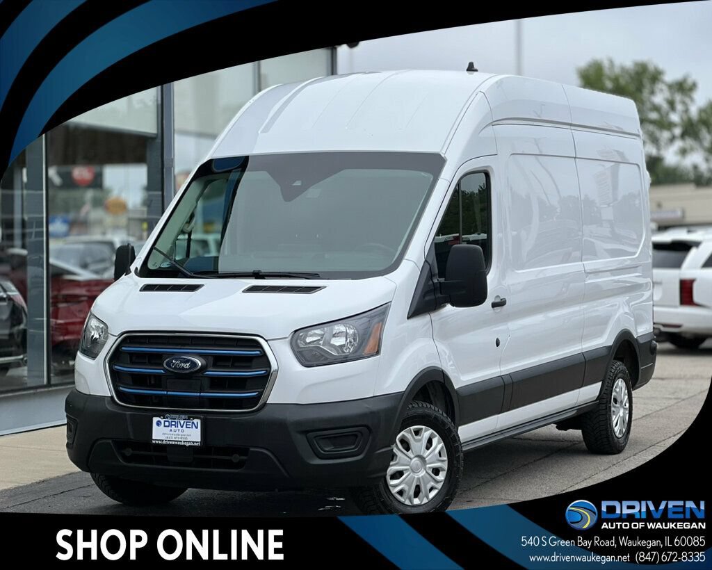 Used 2023 Ford E-Transit 148 High Roof w/ Load Area Protection Package RWD image 1