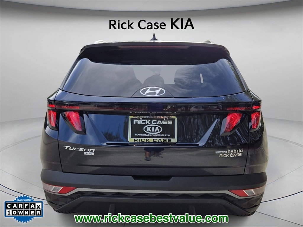 Used 2024 Hyundai Tucson Blue image 6