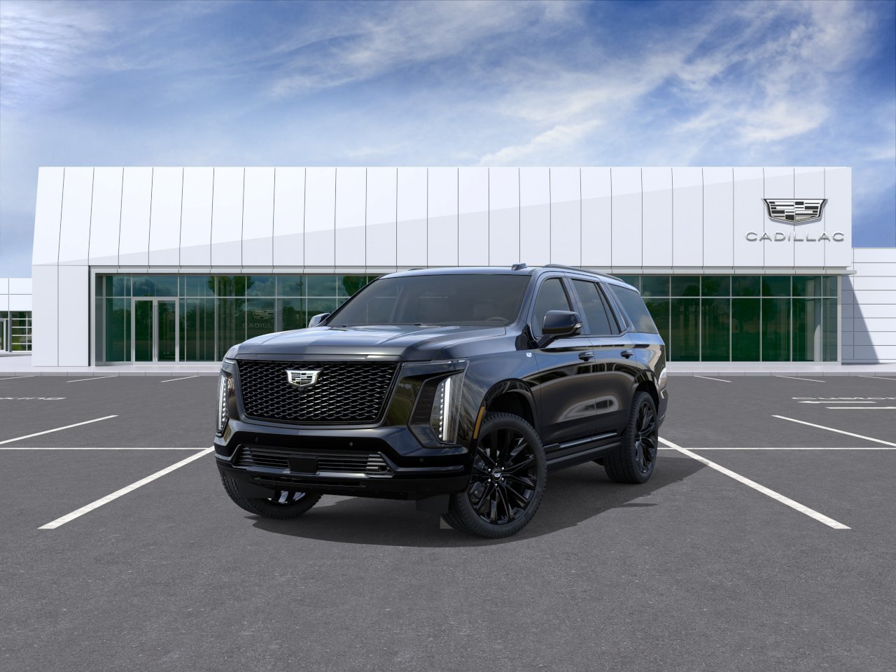 New 2026 Cadillac Escalade Platinum Sport w/ LPO, ONYX Package AWD/4WD image 8