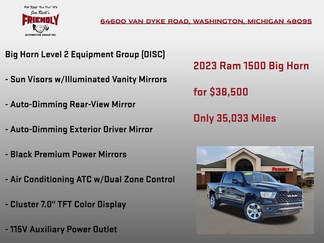 Used 2023 RAM 1500 Big Horn AWD/4WD image 10