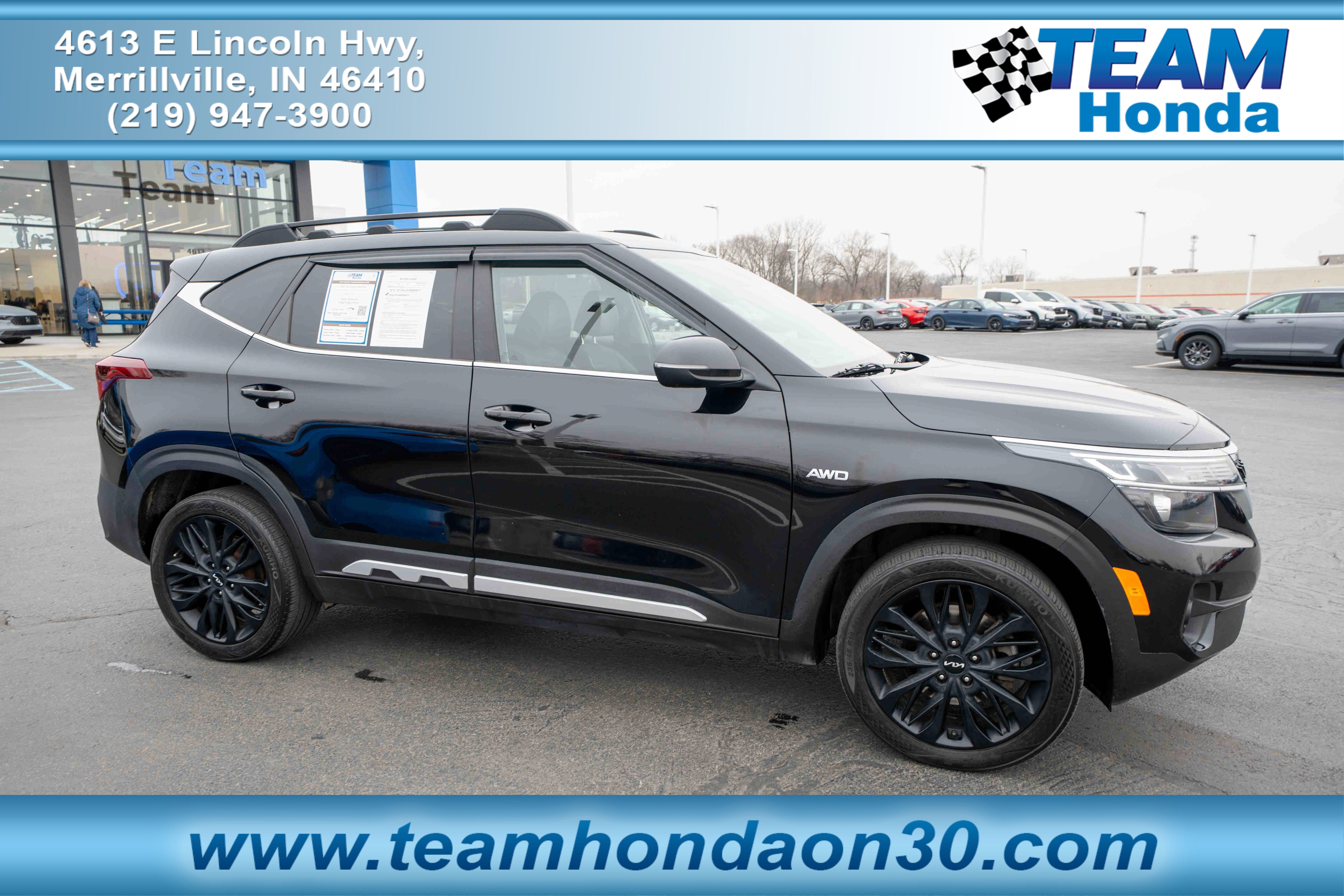 Used 2022 Kia Seltos Nightfall Edition image 1