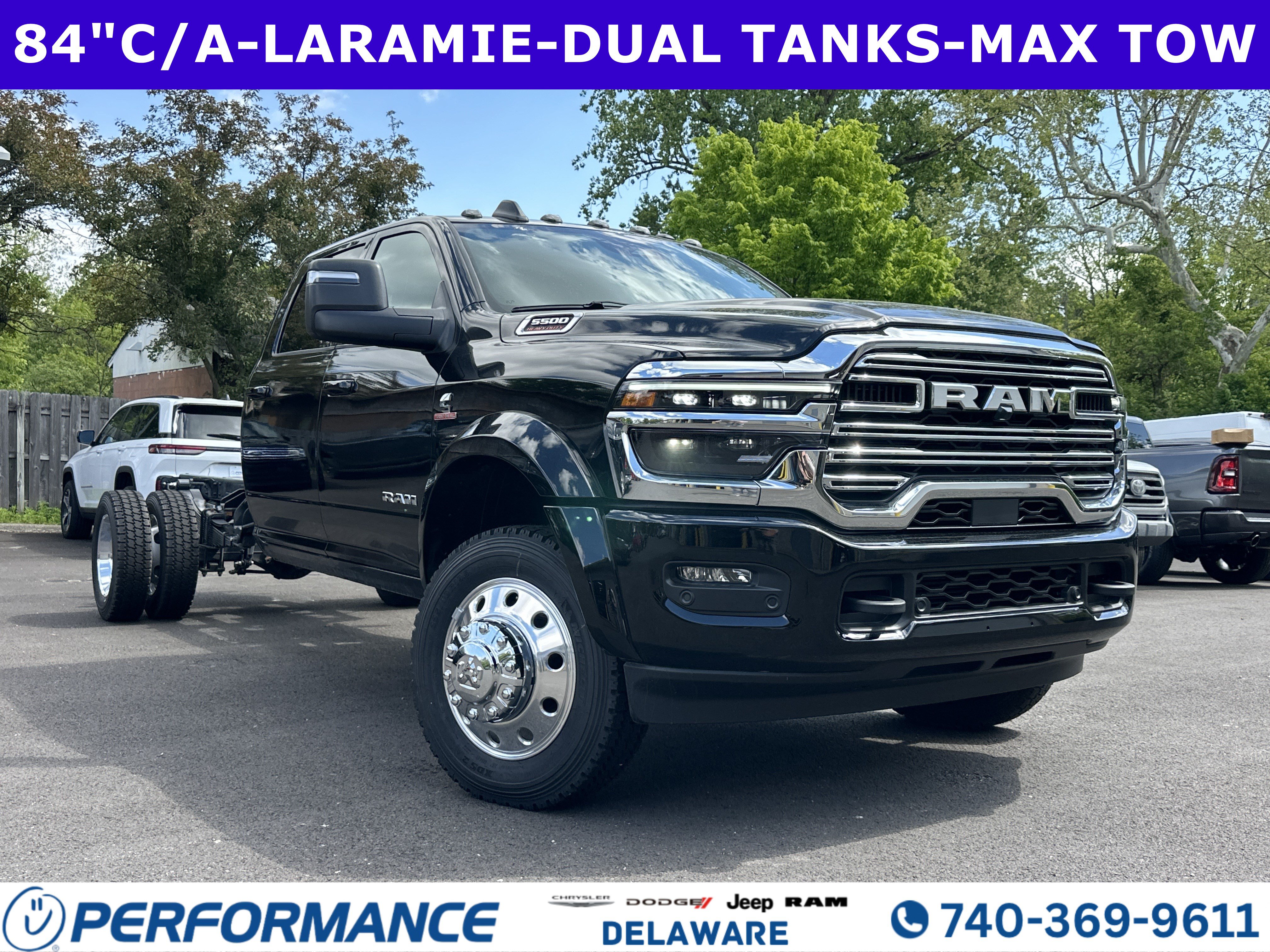 New 2026 RAM 5500 4x4 Crew Cab w/ Laramie Trim Package