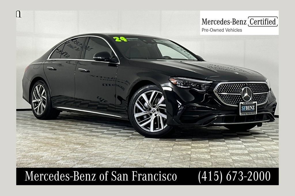 Certified 2024 Mercedes-Benz E 350 4MATIC Sedan image 1