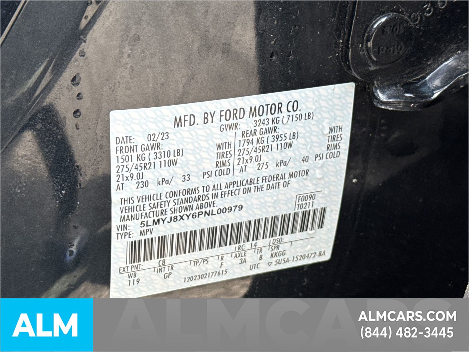 Used 2023 Lincoln Aviator Grand Touring w/ Equipment Group 301A image 38