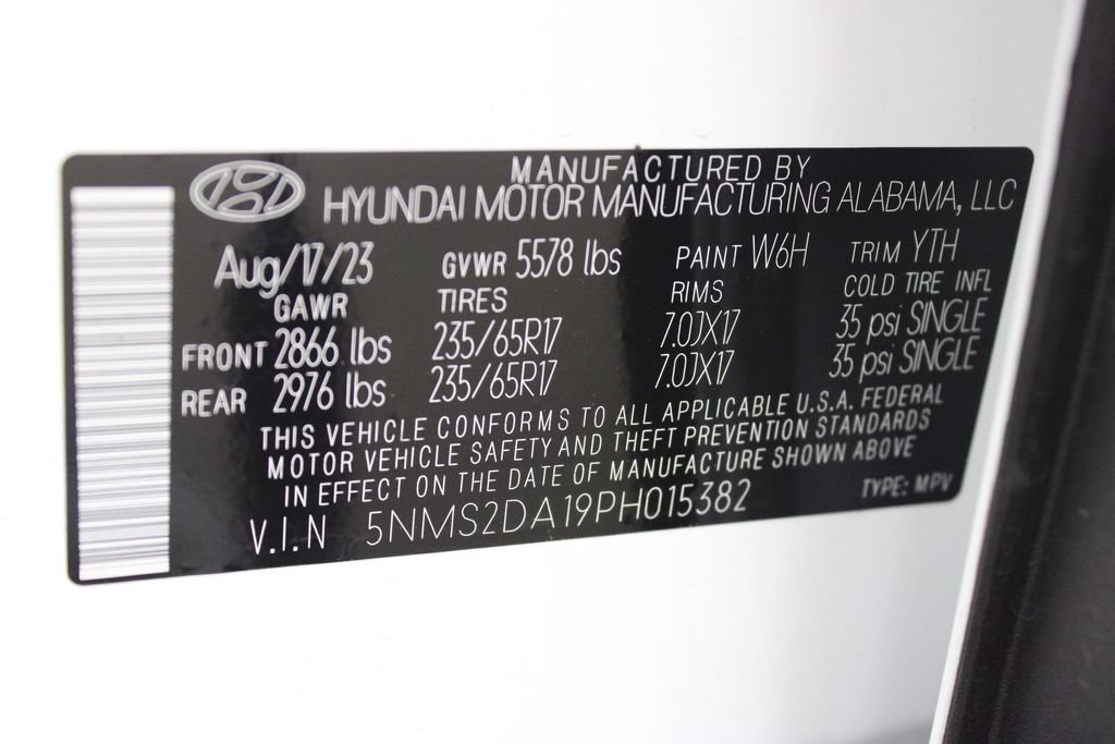Used 2023 Hyundai Santa Fe Blue AWD/4WD image 31