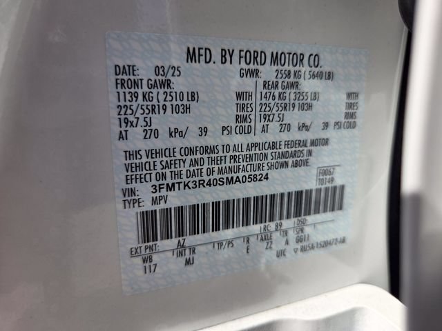 Certified 2025 Ford Mustang Mach-E Premium w/ Sport Appearance Package RWD image 20