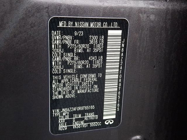 Used 2024 INFINITI QX80 Luxe image 29