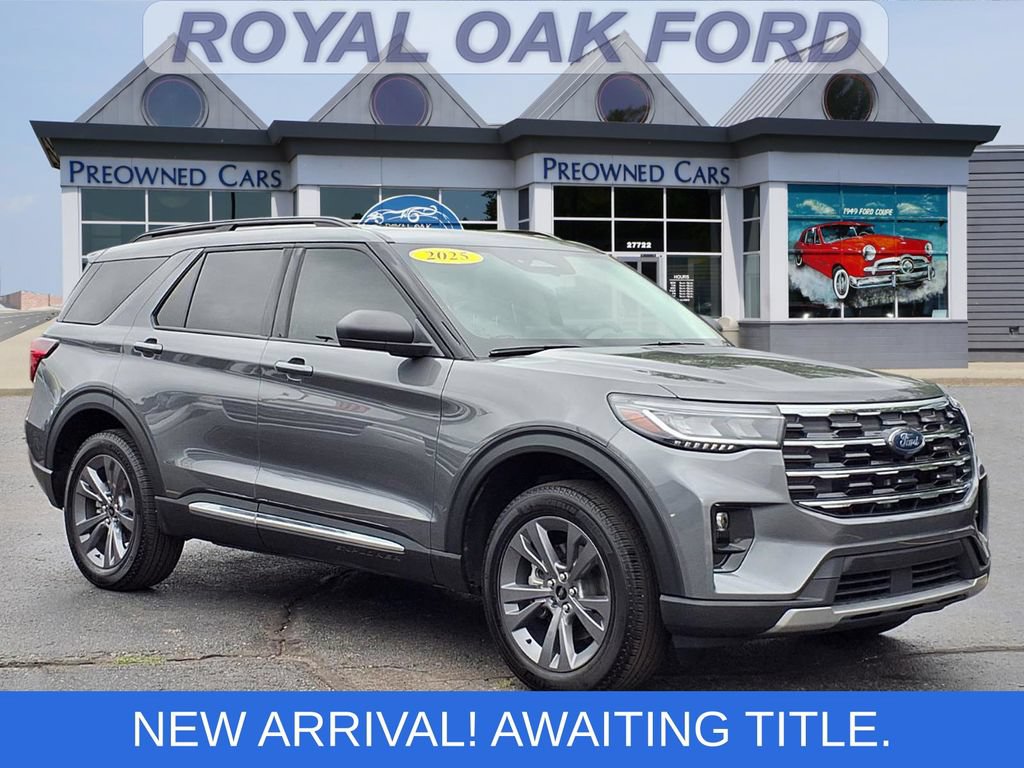 Certified 2025 Ford Explorer Active w/ Active Comfort Package