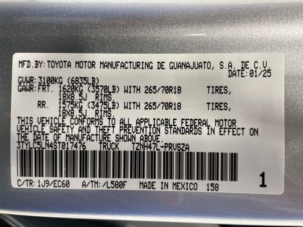 Used 2025 Toyota Tacoma 4x4 Double Cab Hybrid image 30