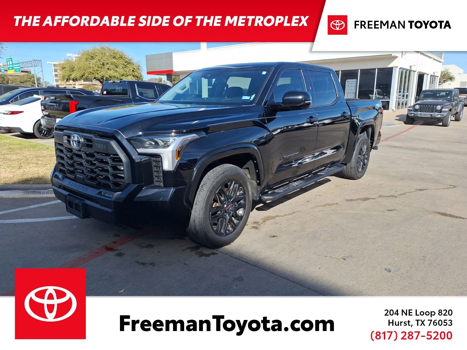 Used 2023 Toyota Tundra SR5 w/ TRD Sport Premium Package AWD/4WD video 1