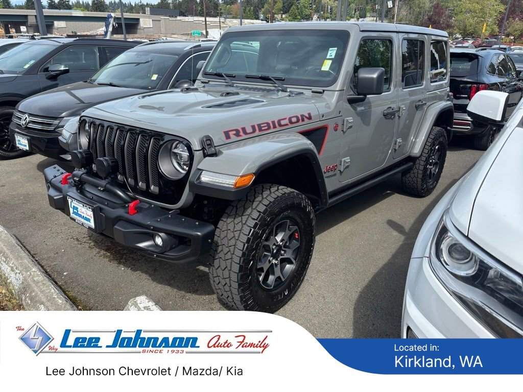 Used 2020 Jeep Wrangler Unlimited Rubicon w/ Steel Bumper Group AWD/4WD image 1