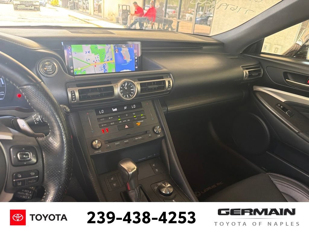 Used 2020 Lexus RC 300 F Sport w/ Navigation Package RWD image 16
