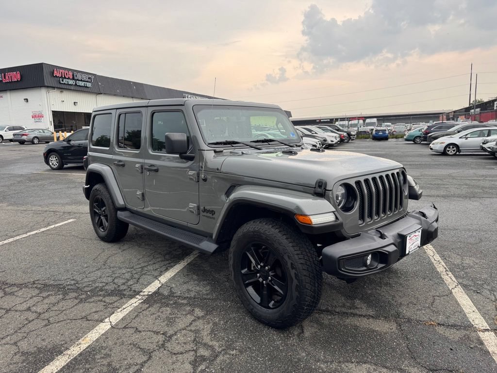 Used 2021 Jeep Wrangler Unlimited Sahara AWD/4WD image 8