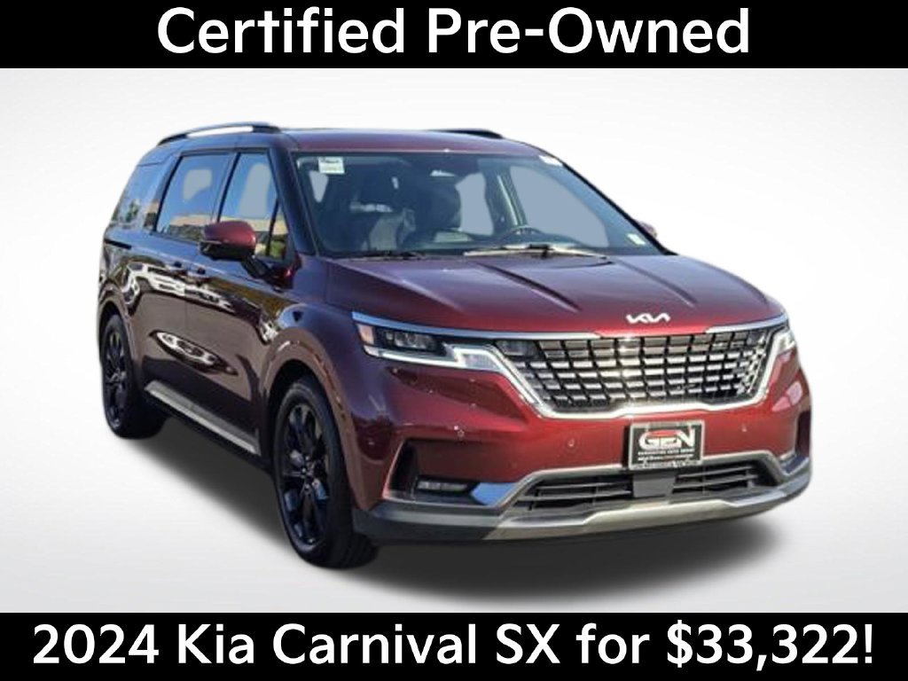 Certified 2024 Kia Carnival SX FWD image 1