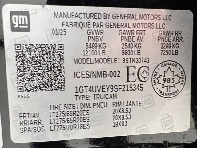 Used 2025 GMC Sierra 3500 AT4 w/ AT4 Premium Plus Package image 60