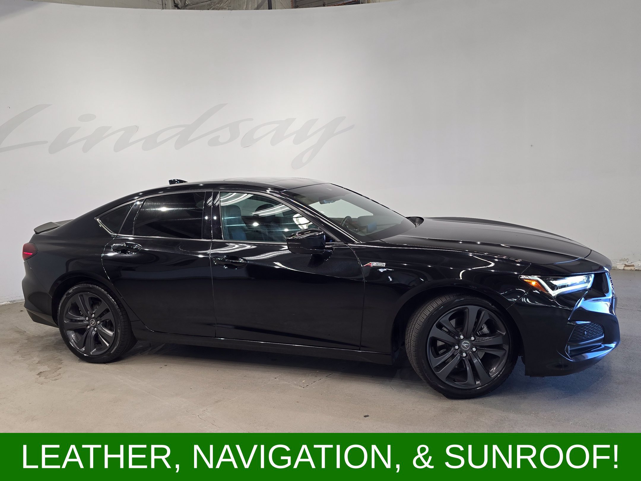 Used 2023 Acura TLX w/ A-SPEC Package AWD/4WD image 3
