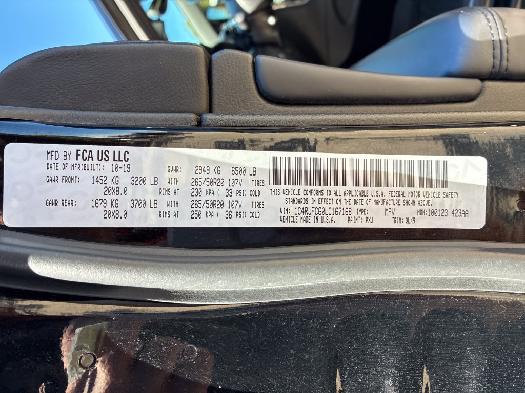 Used 2020 Jeep Grand Cherokee High Altitude AWD/4WD image 31