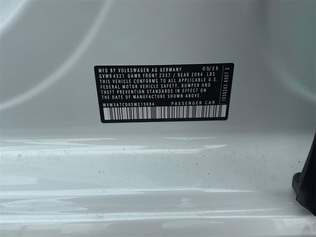 New 2025 Volkswagen GTI SE image 25