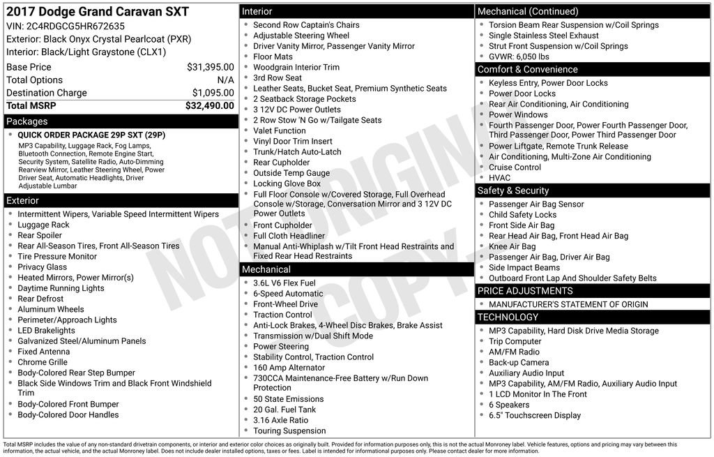 Used 2017 Dodge Grand Caravan SXT image 7