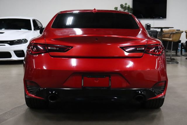 Used 2018 INFINITI Q60 Red Sport 400 w/ Sensory Package 3.0T Sport RWD image 4