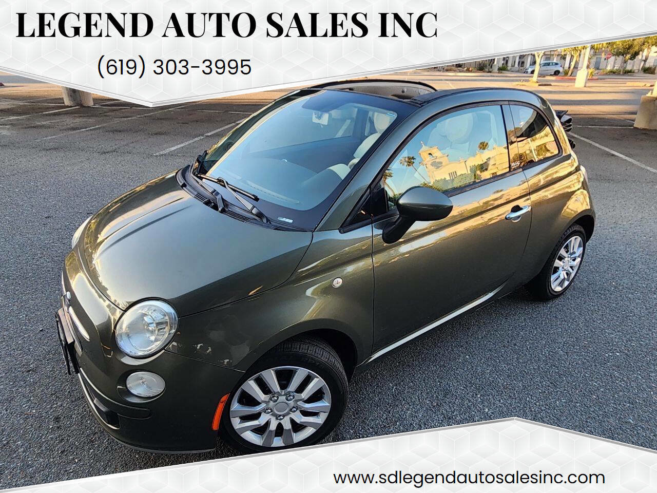 Used 2012 FIAT 500 Pop w/ Bose Premium Audio Pkg image 1