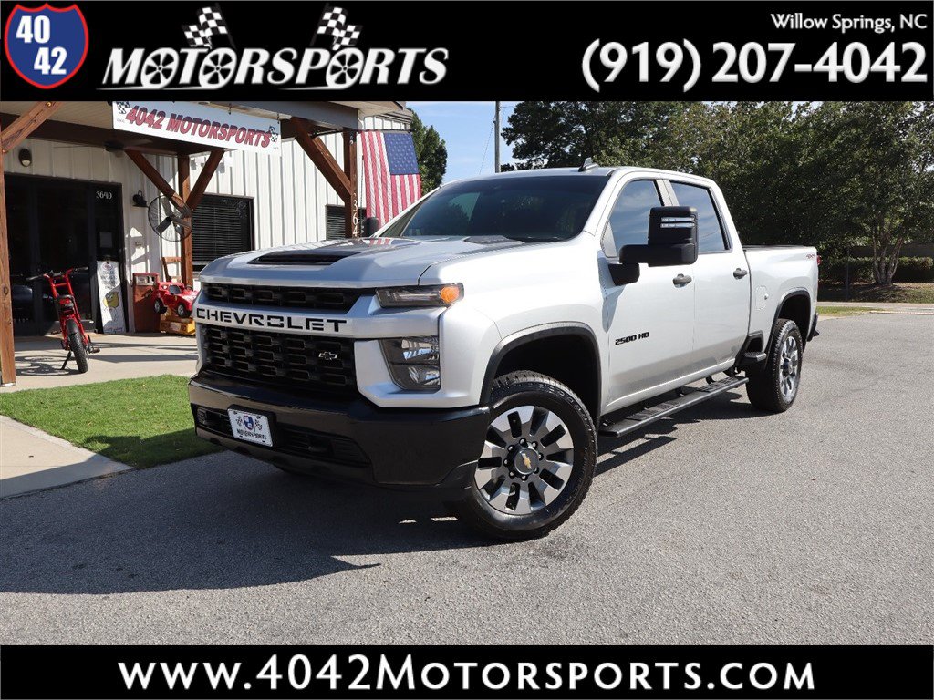 Used 2021 Chevrolet Silverado 2500 Custom w/ Custom Value Package