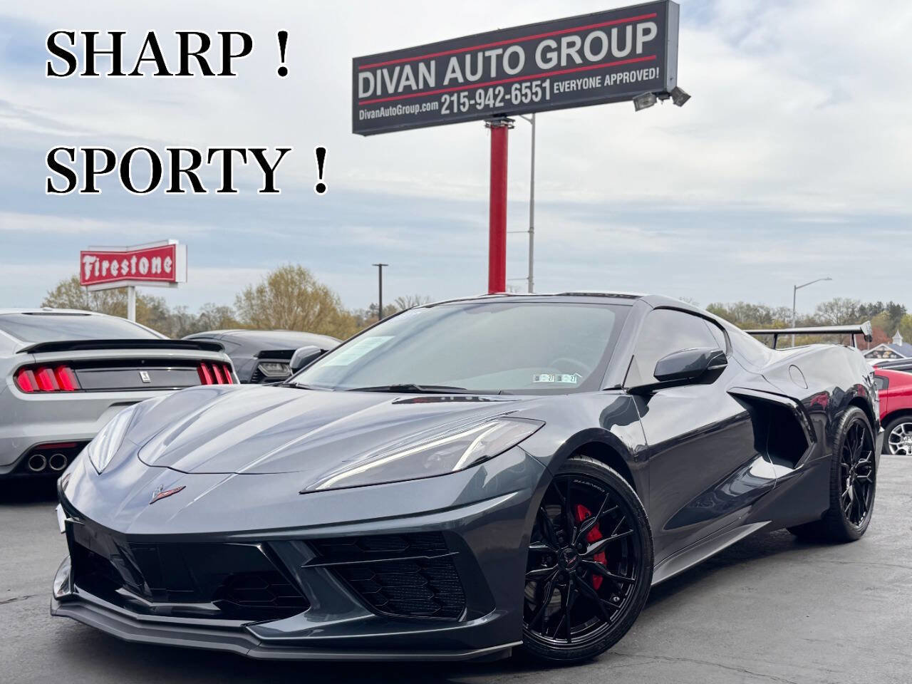 Used 2020 Chevrolet Corvette Stingray Coupe w/ 1LT image 1