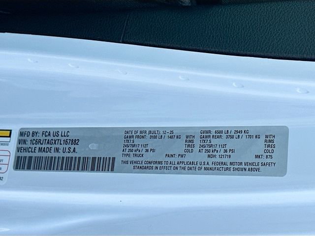 New 2026 Jeep Gladiator Sport image 20