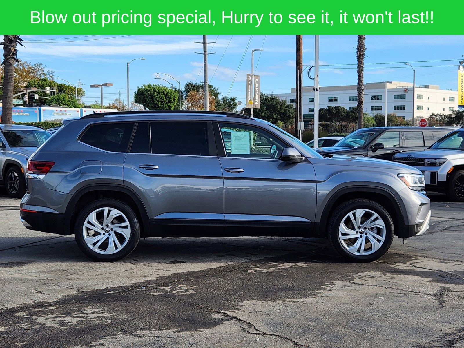 Used 2022 Volkswagen Atlas SE AWD/4WD image 8