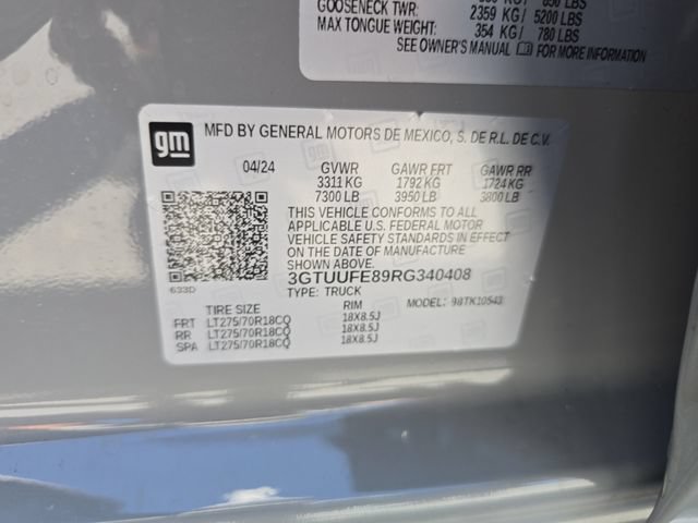 Certified 2024 GMC Sierra 1500 AT4X w/ AT4X AEV Edition AWD/4WD image 33