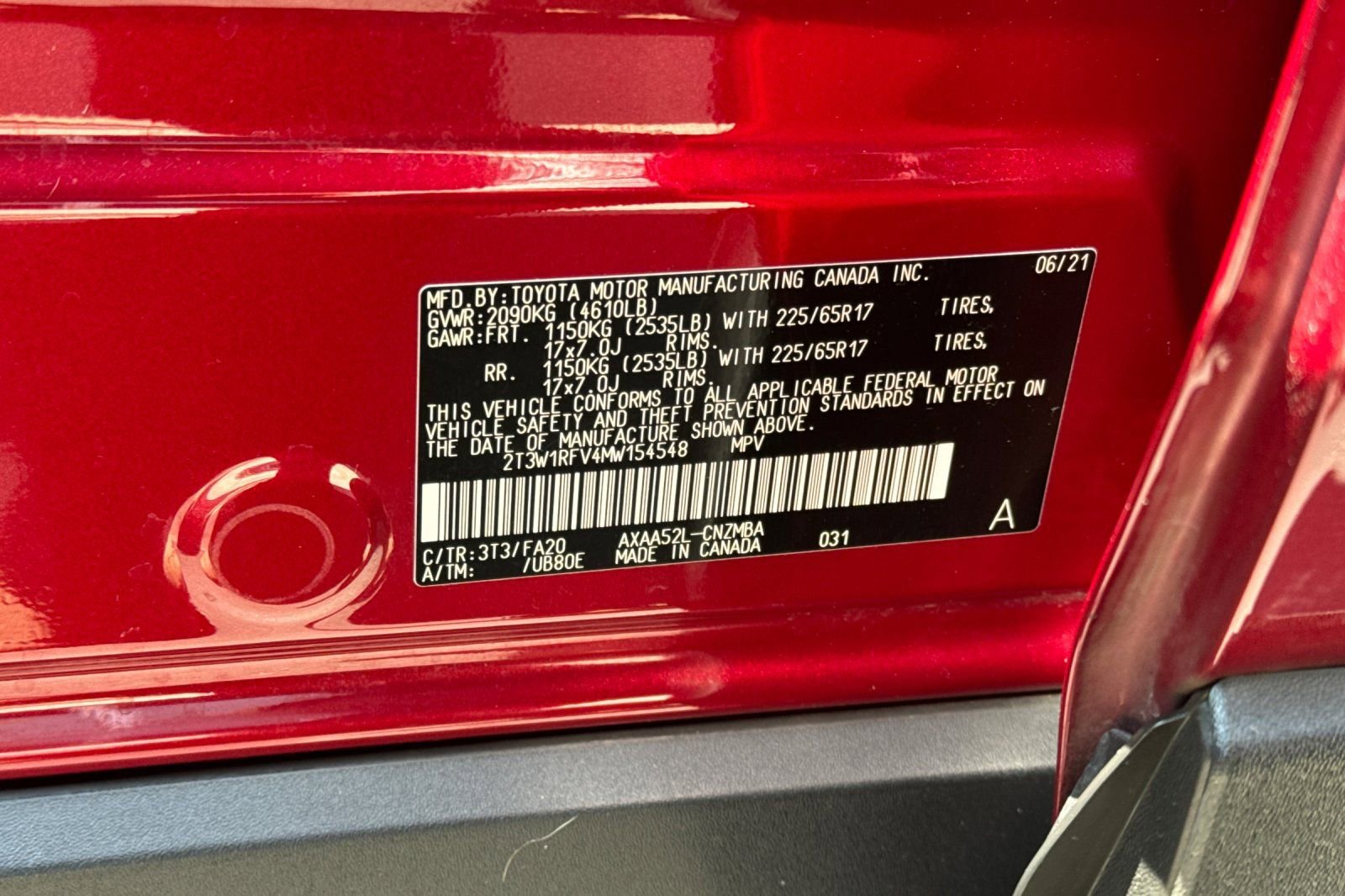 Used 2021 Toyota RAV4 XLE FWD image 37