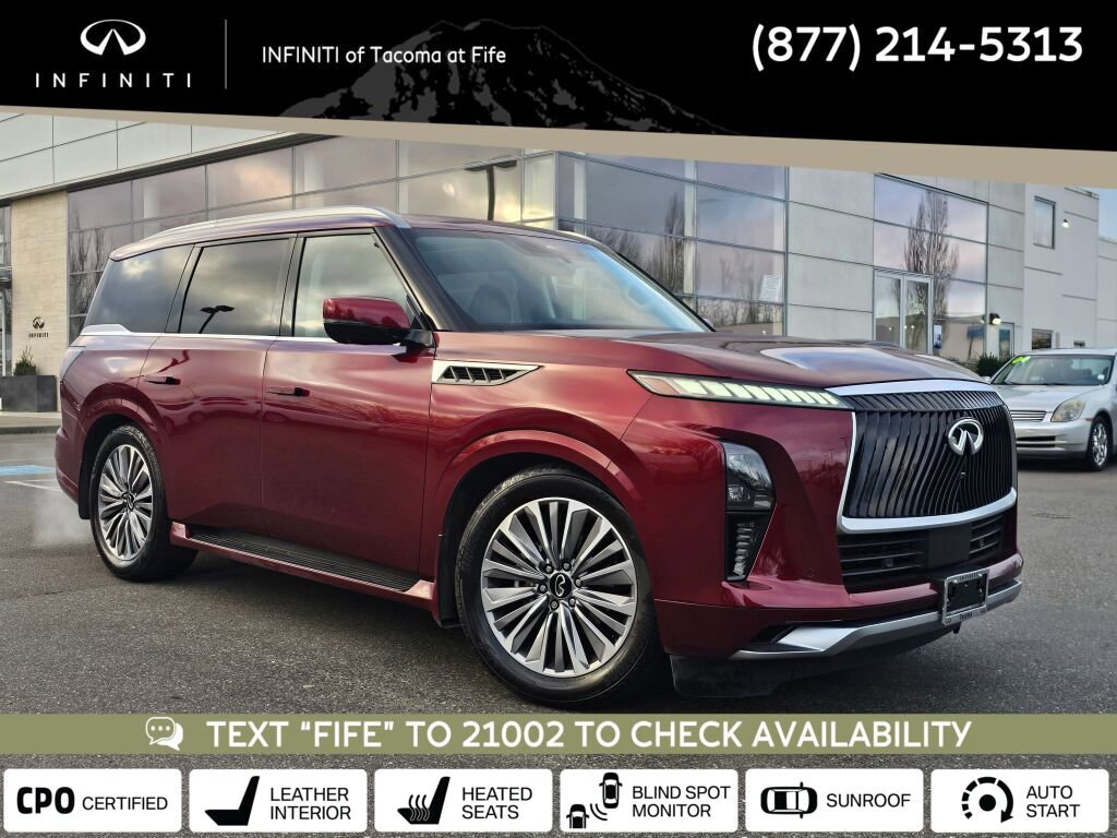 Used 2025 INFINITI QX80 Luxe AWD/4WD image 1