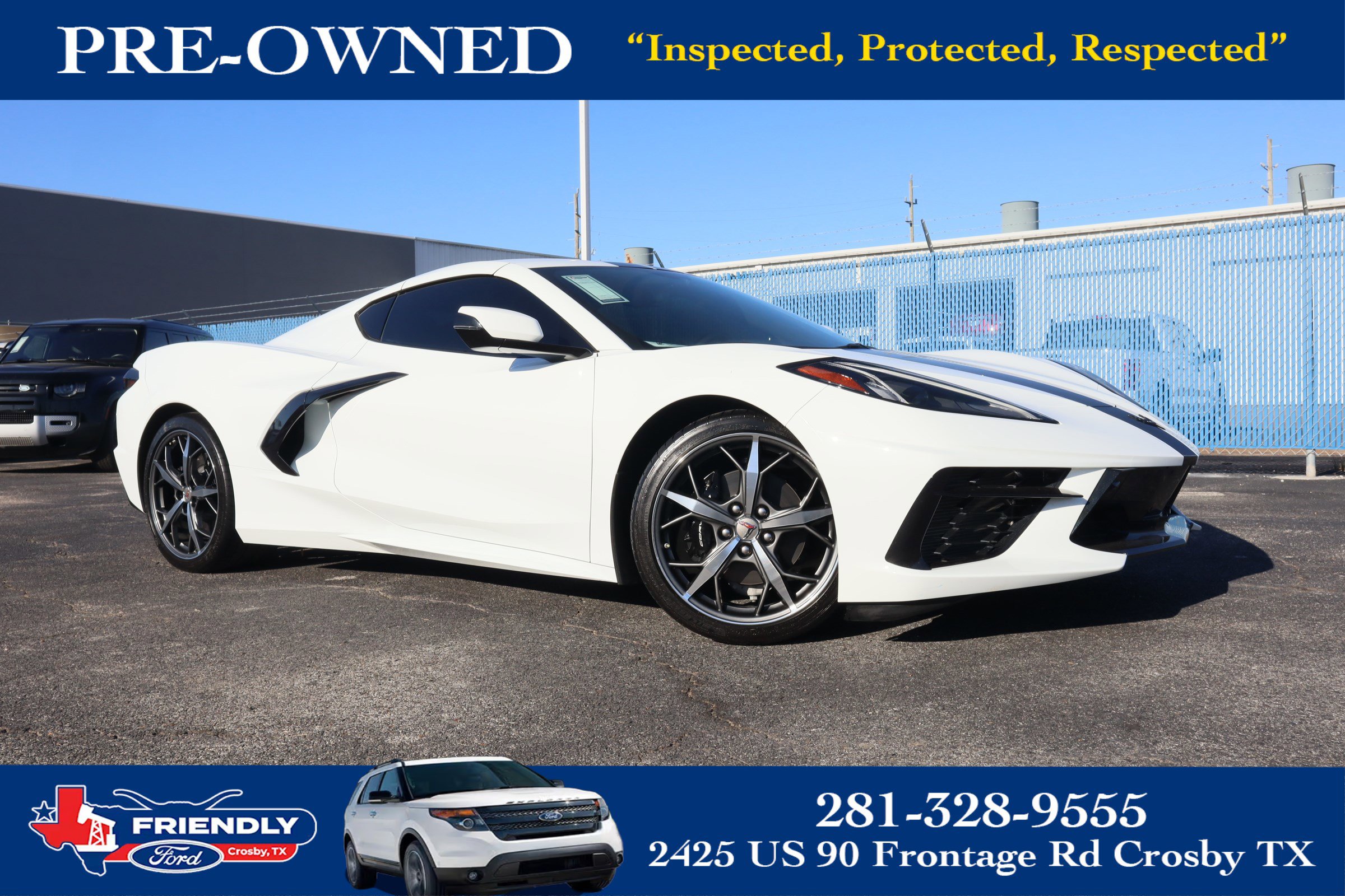 Used 2021 Chevrolet Corvette Stingray Preferred Cpe w/ 2LT