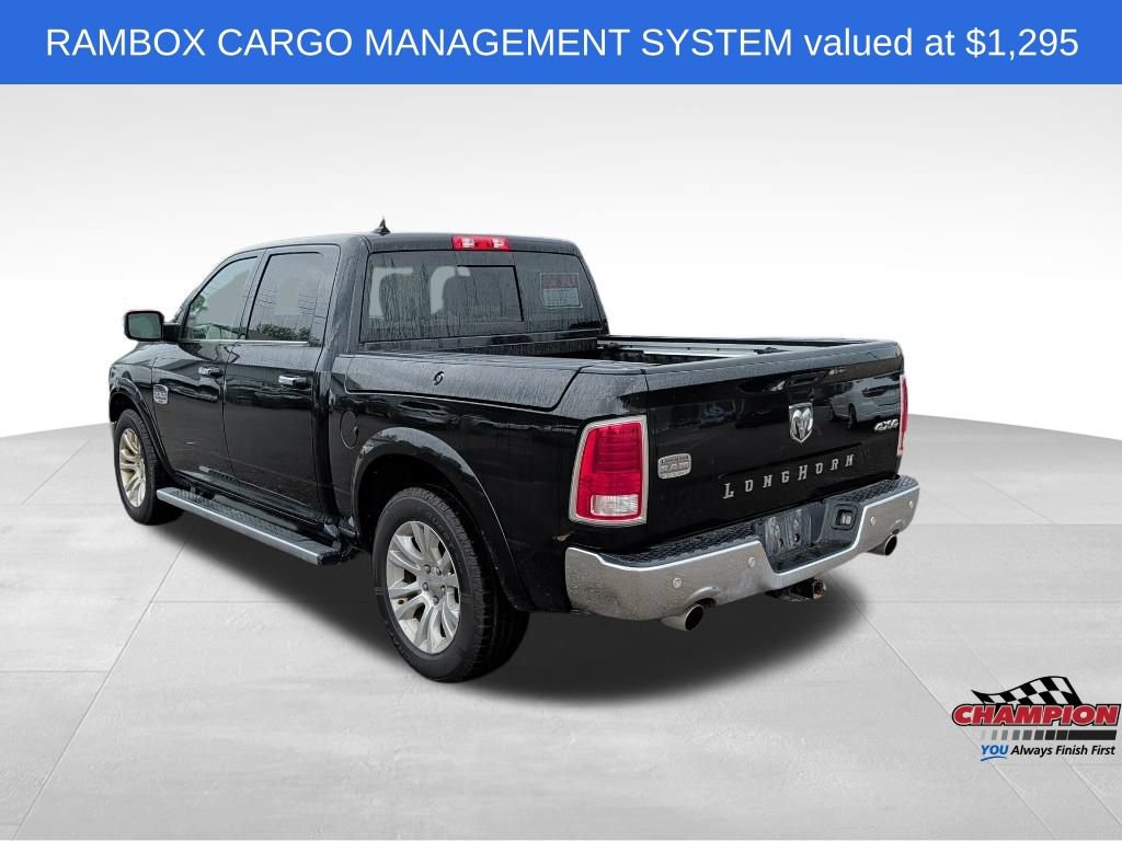 Used 2018 RAM 1500 Laramie Longhorn w/ Longhorn Southfork Package AWD/4WD video 3