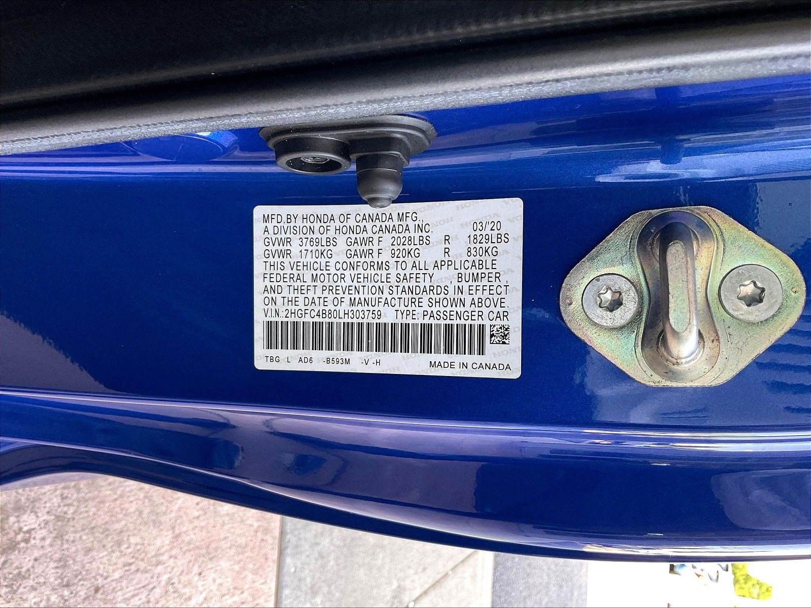 Used 2020 Honda Civic Sport image 17