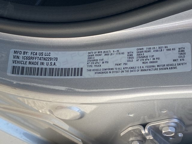 New 2026 RAM 1500 4x4 Crew Cab image 30