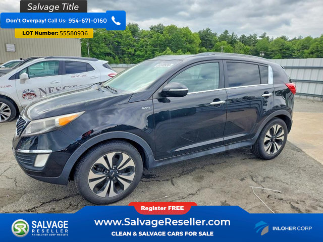 Used 2012 Kia Sportage SX w/ SX Premium Pkg AWD/4WD image 1