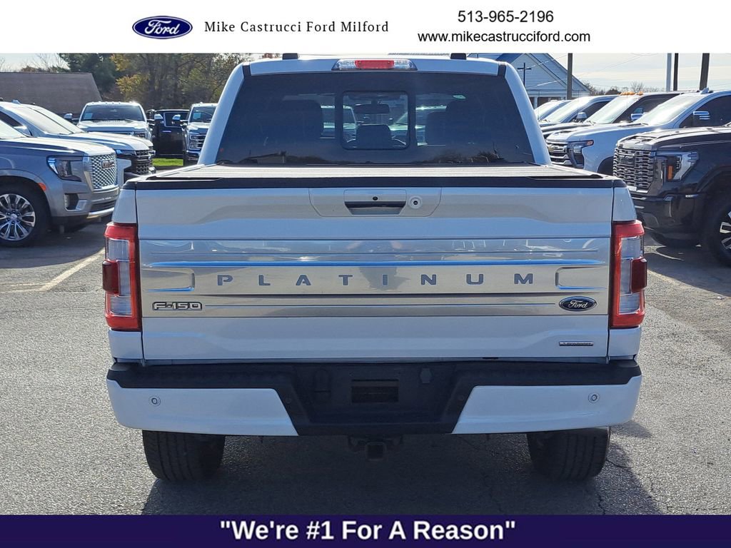 Certified 2023 Ford F150 Platinum w/ Equipment Group 701A High image 4