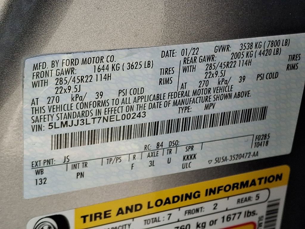 Certified 2022 Lincoln Navigator L Reserve AWD/4WD image 29