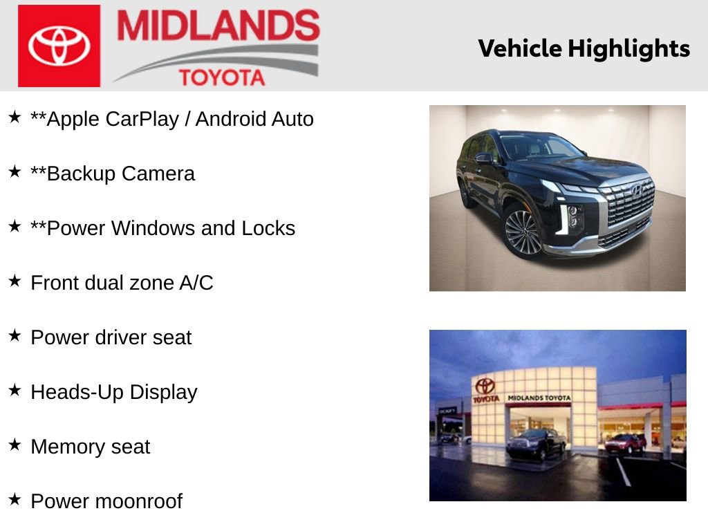 Used 2024 Hyundai Palisade Calligraphy image 2