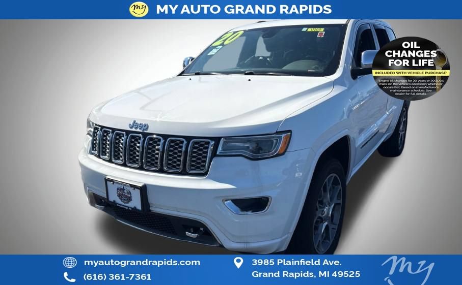 Used 2020 Jeep Grand Cherokee Overland AWD/4WD image 4