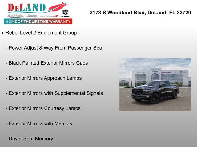 New 2026 RAM 1500 Rebel w/ Advanced Safety Group II AWD/4WD image 18