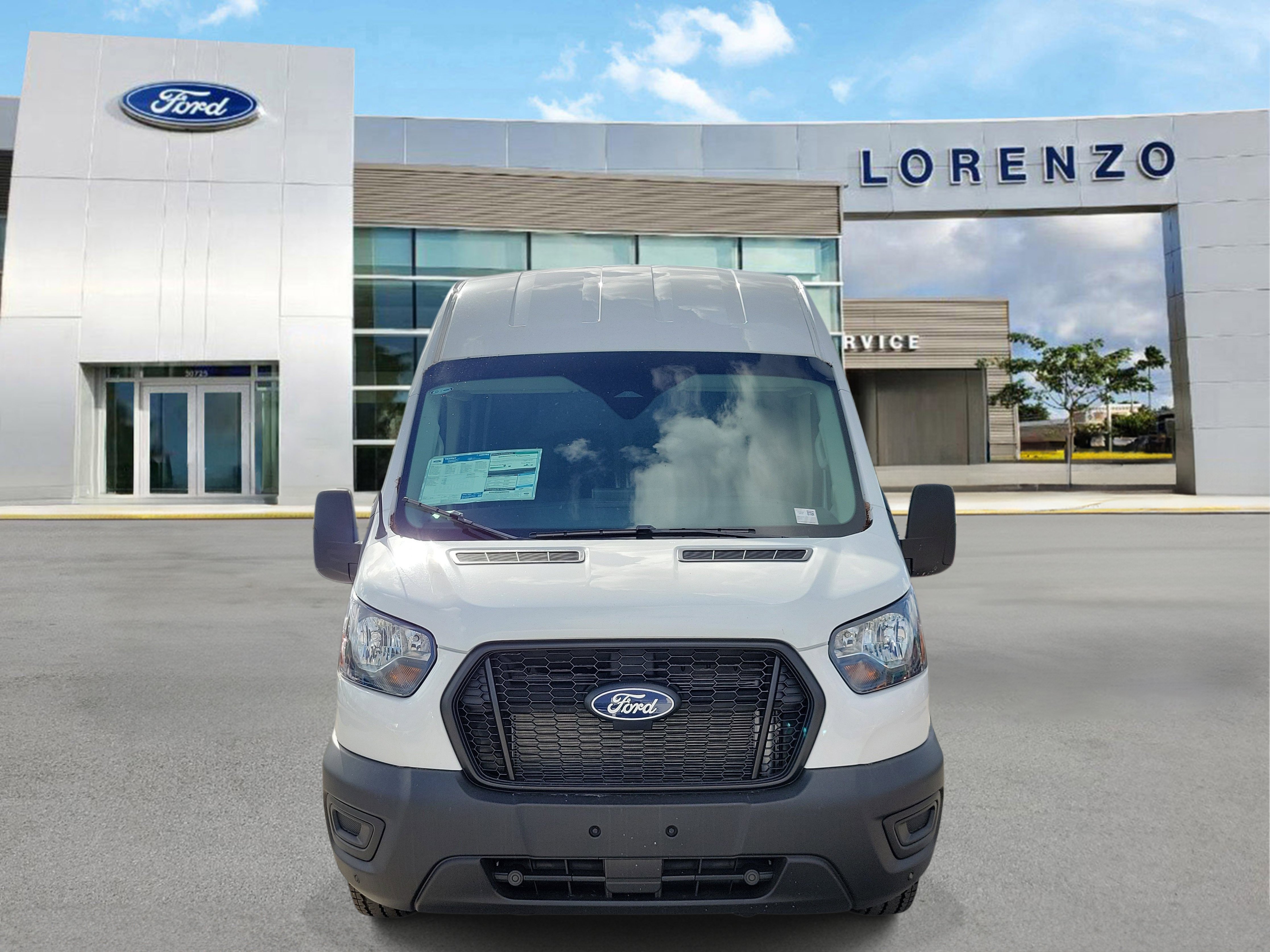 New 2026 Ford Transit 350 148 High Roof Extended w/ Load Area Protection Package RWD image 2