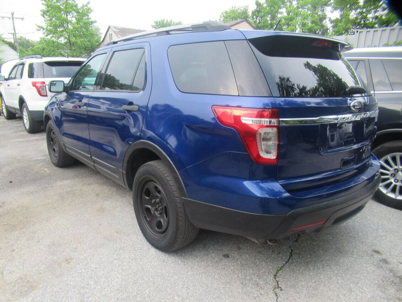 Used 2013 Ford Explorer Police Interceptor Utility AWD w/ Two-Tone Vinyl Pkg 1 image 6