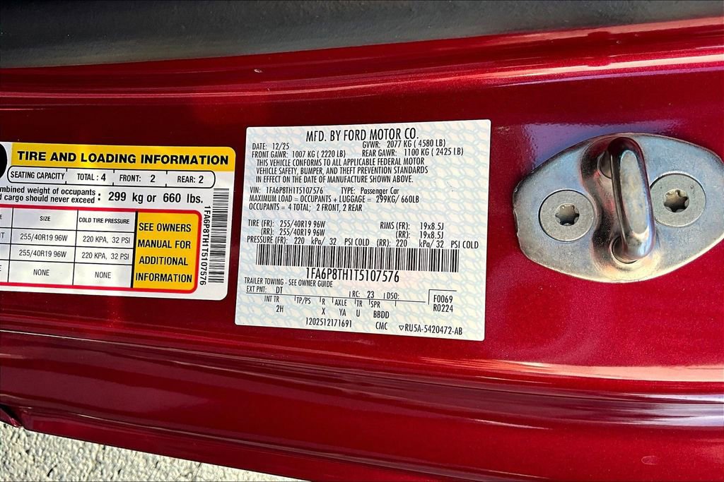 New 2026 Ford Mustang Coupe image 8